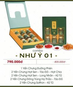 Hộp Quà Yến Chưng Như Ý 01 Tặng 1hộp đường phèn