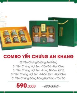 Hộp Quà Yến Chưng An Khang