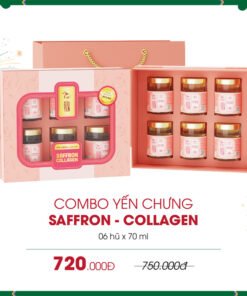 Hộp Quà Yến Chưng Saffron Collagen