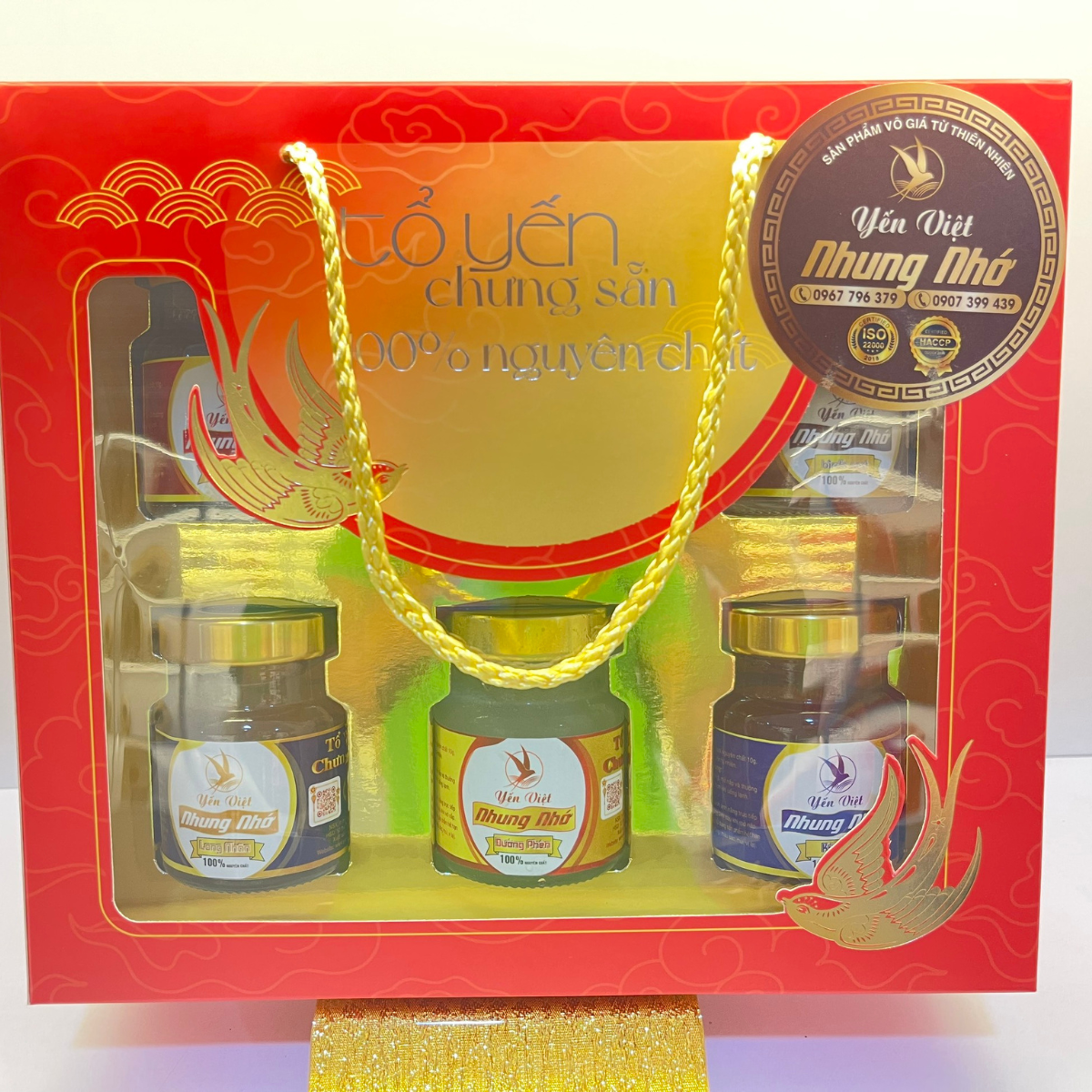Bách Hoa Yến Set 6 Hũ – Vị Gừng