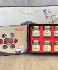 Bách Hoa Yến Set 6 hũ – Vị Táo Đỏ